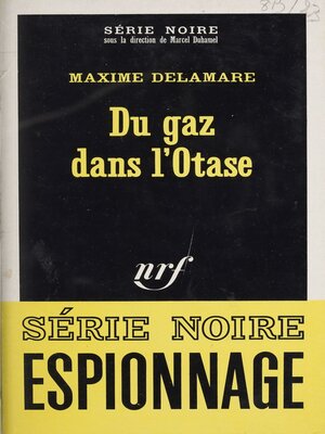 cover image of Du gaz dans l'OTASE
